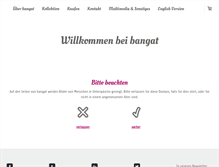 Tablet Screenshot of bangat.de